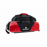 Brunswick 3-Ball Crown Tote Red black